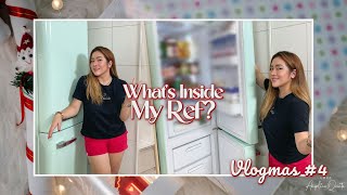 VLOGMAS 4 WHATS INSIDE MY REF  Love Angeline Quinto [upl. by Lenee375]