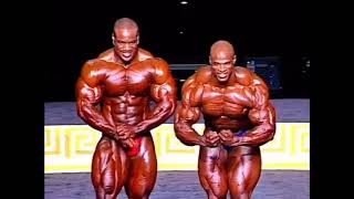 Mr Olympia 1999 Bodybuilding Competition Ronnie Coleman  Flex Wheeler Chris Cormier [upl. by Ahtimat931]