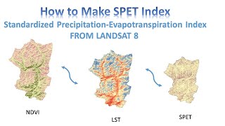 SPET Standardized PrecipitationEvapotranspiration Index from Landsat 8 Data [upl. by Staley]