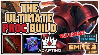 THE ULTIMATE PROC BUILD DOING 68K DAMAGE 39KDA  SMITE 2 [upl. by Doscher335]