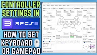 RPCS3 Button Mapping  How to Set KEYBOARDMOUSE or GAMEPAD in RPCS3 Emulator  StepByStep Video [upl. by Danyelle]