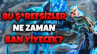 BU ŞREFSİZLER NE ZAMAN BAN YER  Mobile Legends [upl. by Einegue]