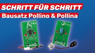 Schritt für Schritt Bausatz PollinoPollina Pollin Artnr 810205811363 [upl. by Scarface]