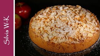 Apfelkuchen  schnelle Variante  Teigherstellung in nur 2 Minuten  Obstkuchen [upl. by Ellivnarg]