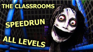 The Classrooms SPEEDRUN in 10 minutes  ALL LEVELS  PLAYROOMS Update v06 WR [upl. by Felicie]