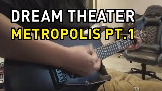 Dream Theater  Metropolis Part 1  Guitar Cover [upl. by Idihsar]