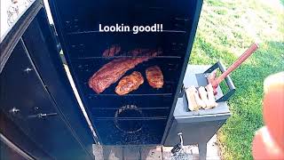 TestampReview Dyna Glo DGO1890BDC D Wide Body Vertical Offset Charcoal Smoker [upl. by Enna629]