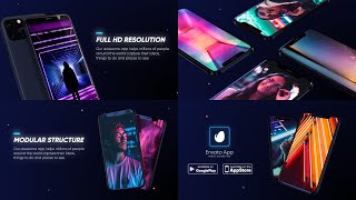 IPhone 11 Pro App Promo  Adobe After Effects Template [upl. by Deborath]