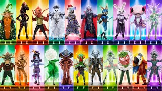 ALL SEASON 9 MASKED SINGER REVEALS 2023 [upl. by Nnyleve796]