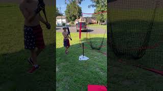 Swinging the NEW DeMarini GOODS USSSA baseball demarini kidsvideo baseballlife [upl. by Elder]