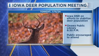 Iowa DNR Deer Population Meeting [upl. by Ainej610]