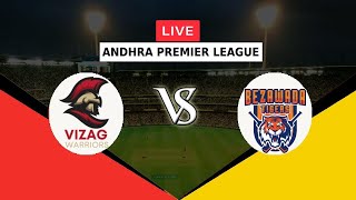 Bezawada Tigers v Vizag Warriors  BT v VW Live  VW vs BT  Vizwag Warriors vs Bezawada Tigers [upl. by Pantia]