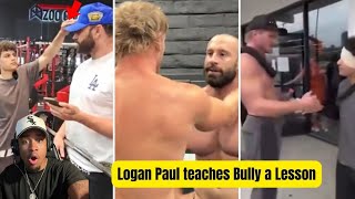 Logan Paul and Bradley Martyn HANDLE their BEEF like MEN [upl. by Nahta636]