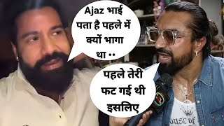 Rajveer sisodiya very angry  Ajaz khan reply Rajveer fitness series  Rajveer vs ajaz khan fight [upl. by Euqinwahs]