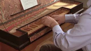 Demonstration of the Zuckermann King of Sweden Clavichord [upl. by Enneyehc941]