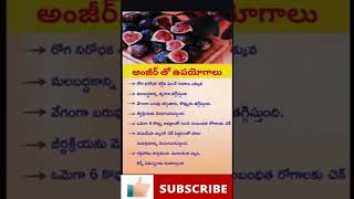 10 Powerful Health Benefits Of AnjeerFig అంజీర్ తో ఉపయోగాలు😱 shorts healthbenefitshealthtips [upl. by Atsahc845]