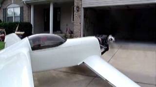 Quickie Rotax 503 Engine Run [upl. by Hannis]