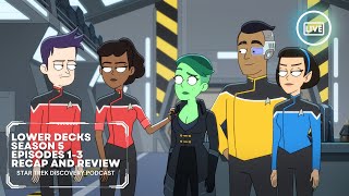 Star Trek Lower Decks Season 5 Episodes 13 Live Recap and Review [upl. by Peper]