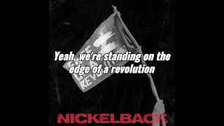 Nickelback karaoke  Edge Of A Revolution [upl. by Nosila]