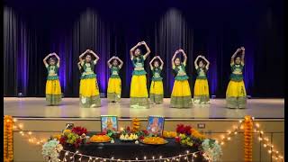 SBN Dance Academy 💃 performance in the Eastvale Diwali event 2024 [upl. by Cary]