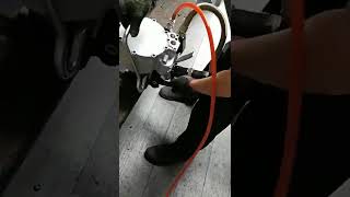 How to use the Pneumatic Combination Strapping Tool with 32mm steel strap [upl. by Moffit]