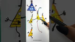 Bill Cipher Puzzle Complete shortsviral shorts gravityfalls [upl. by Boff]