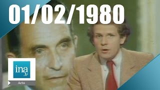 20h Antenne 2 du 1er février 1980  Attentat contre Joseph Fontanet  Archive INA [upl. by Aisined]