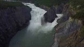 Nahanni National Park Aerial Footage [upl. by Etheline]