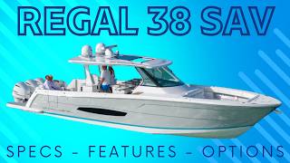 Discover the Ultimate Boat  2024 Regal 38 SAV Walkthrough Review [upl. by Limann]