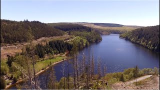 Abergwesyn Common and Llyn Brianne HD Drone Flight [upl. by Ecirtra540]