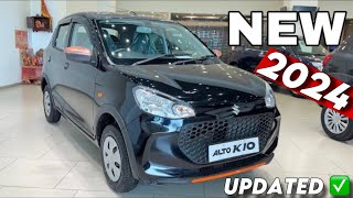 2024 ALTO K10 VXI PLUS TOP MODEL BLACK COLOUR  Maruti Suzuki Alto New Model Vxi  2024 [upl. by Nanette]