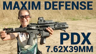 Maxim Defense PDX and MDX in 762x39mm [upl. by Enomor634]