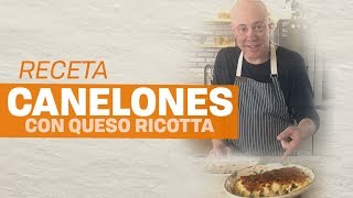 Receta de Canelones de queso I Jorge Rausch [upl. by Twelve]