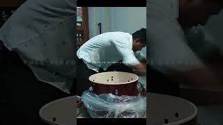 Unboxing Drum Kit with a twist  Full video on my channel drums tamaclubjam tamadrums [upl. by Arica564]