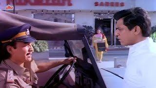 Policewala Hokar Gaadi Thokta Hain  Ek Hi Maqsad Movie Part 3  Danny Denzongpa Om Puri [upl. by Shaddock593]