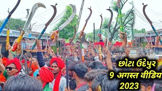 9 Adivasi Vishva Adivasi Divas Chhotaudepur Video 2024 Timli Dance  chhotaudepurgj34 [upl. by Nnahgem883]