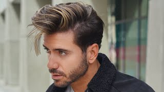 FULL Mens Haircut  No Edits  Mens Hairstyle Tutorial Quiff 2019 [upl. by Oretna]