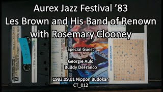 Aurex Jazz Festival 83 Les Brown and His Band of Renown with Rosemary Clooney [upl. by Pepito]