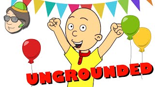 Caillou Gets Ungrounded APRIL FOOLS [upl. by Netsirhk]