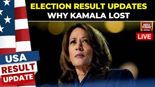 US Presidential Election Result Out  LIVE  Big Setback For Kamala  Trump Breaches Blue Fortress [upl. by Greenwell]