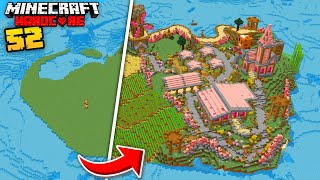 I Built The Ultimate Survival Island in Minecraft Hardcore [upl. by Annabella]