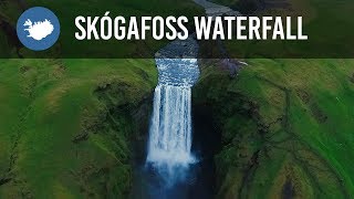 SKÓGAFOSS WATERFALL  Top Locations in Iceland [upl. by Ysor]