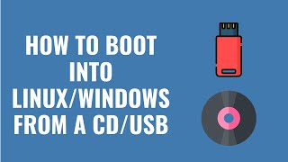 HOW TO BOOT INTO LINUX FROM USB [upl. by Theodore]