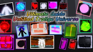 ULTIMATE Guide About Everything  Untitled Trollge Universe [upl. by Nyladnarb399]