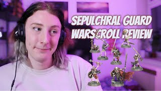 Sepulchral Guard Warband Warscroll review for the new Underworlds Edition [upl. by Marlow]