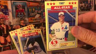 1986 amp 87 Southern League Minor League All Star Baseball Card Sets with lots of MLB Hall of Famers🔥 [upl. by Yancy157]