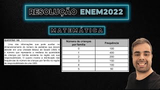 ENEM 2022 Uma das informações que pode auxiliar no dimensionamento do número de pediatras que devem [upl. by Caesaria]