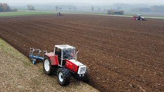 Steyr 8180 und 2x130 HighTech Spezial in Niederbayern [upl. by Hayyikaz]