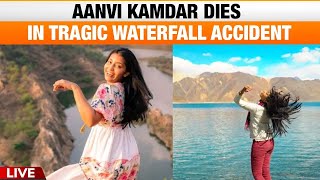 Instagram Influencer Aanvi Kamdar Dies in Tragic Waterfall Accident Full Story  News9 [upl. by Kampmeier730]