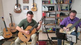 George Pleat Duo Performs quotSimple Giftsquot [upl. by Sherborn]